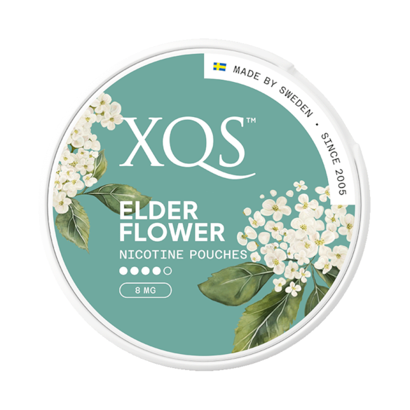 XQS Elderflower Slim Stark Nicotine Pouches