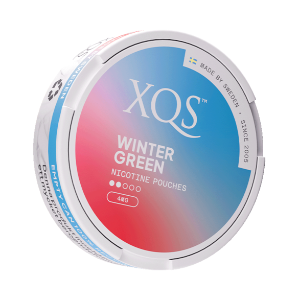 XQS Wintergreen Slim Normal Nicotine Pouches