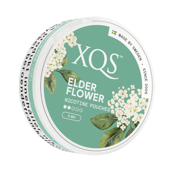 XQS Elderflower Slim Normal Nicotine Pouches