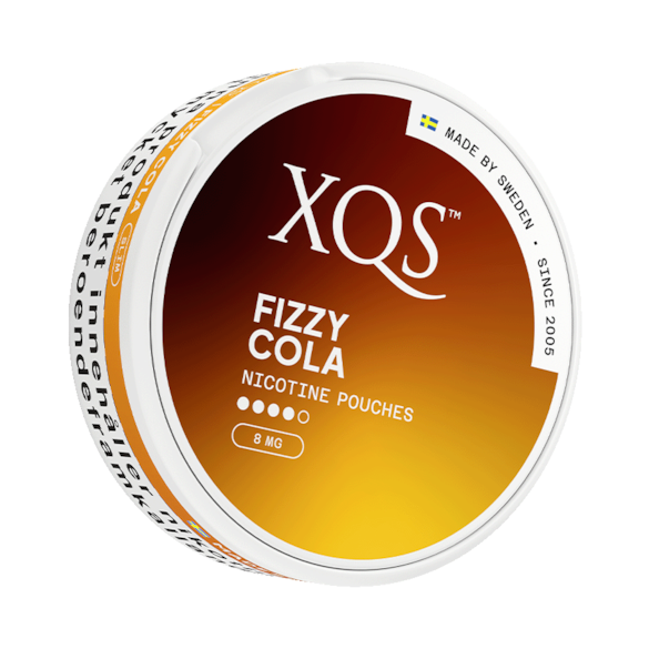 XQS Fizzy Cola Slim Extra Strong Nicotine Pouches