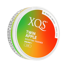 XQS Twin Apple Slim All White Nicotine Pouches