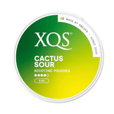 XQS Cactus Sour Slim All White Nicotine Pouches