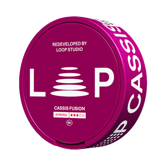 Loop Cassis Bliss Slim Strong Nicotine Pouches