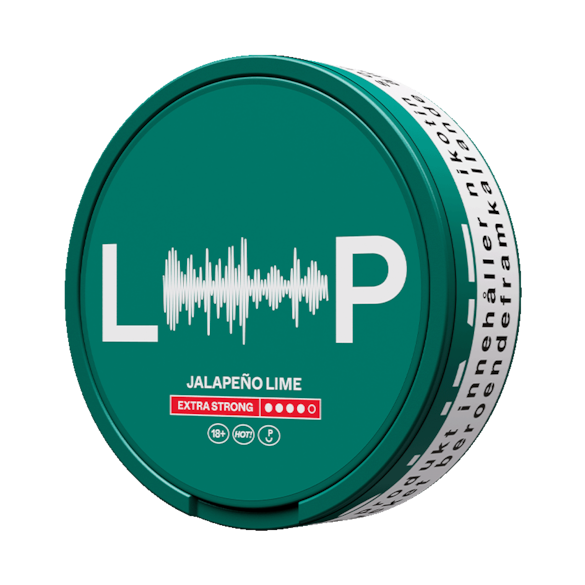 Loop Jalapeno Lime Slim Extra Strong Nicotine Pouches