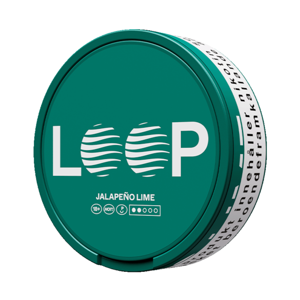 Loop Jalapeno Lime Slim Medium Nicotine Pouches