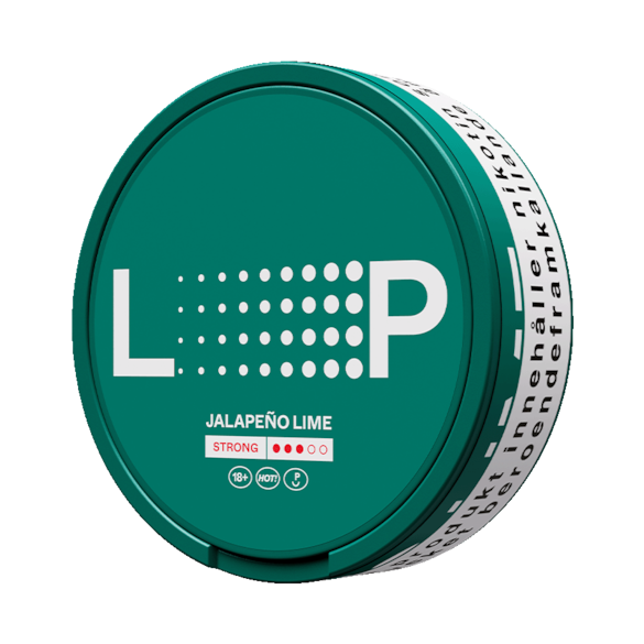 Loop Jalapeno Lime Slim Strong Nicotine Pouches