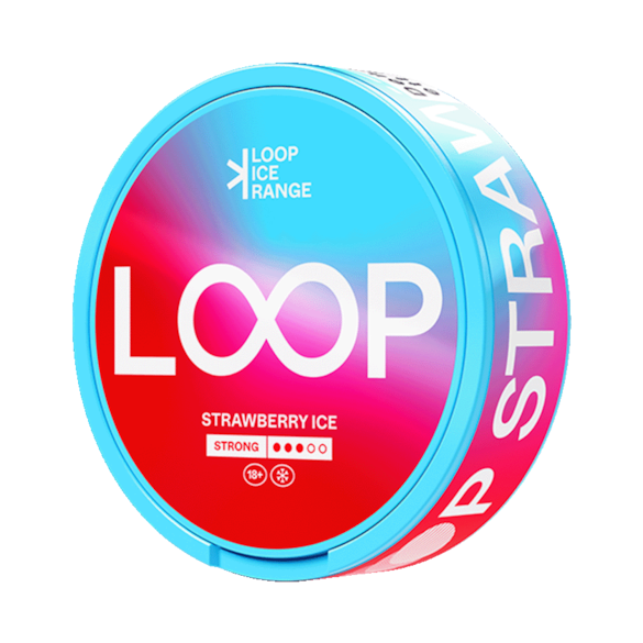 Loop Strawberry Ice Slim Strong Nicotine Pouches