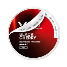 XQS Black Cherry Slim All White Nicotine Pouches