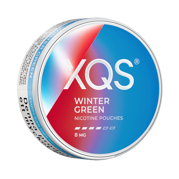 XQS Wintergreen Slim Stark Nicotine Pouches