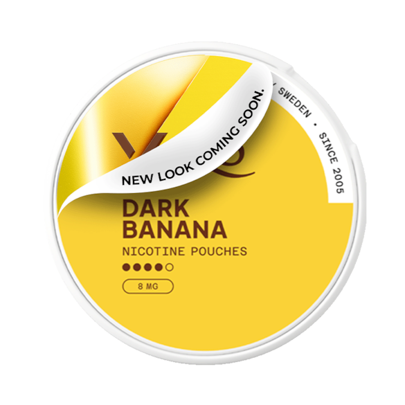 XQS Dark Banana Slim Strong Nicotine Pouches