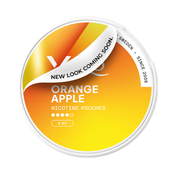 XQS Orange Apple Slim Strong Nicotine Pouches