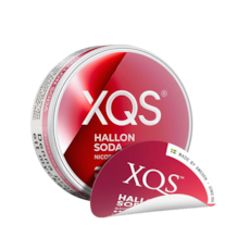 XQS Hallonsoda Slim Strong Nicotine Pouches