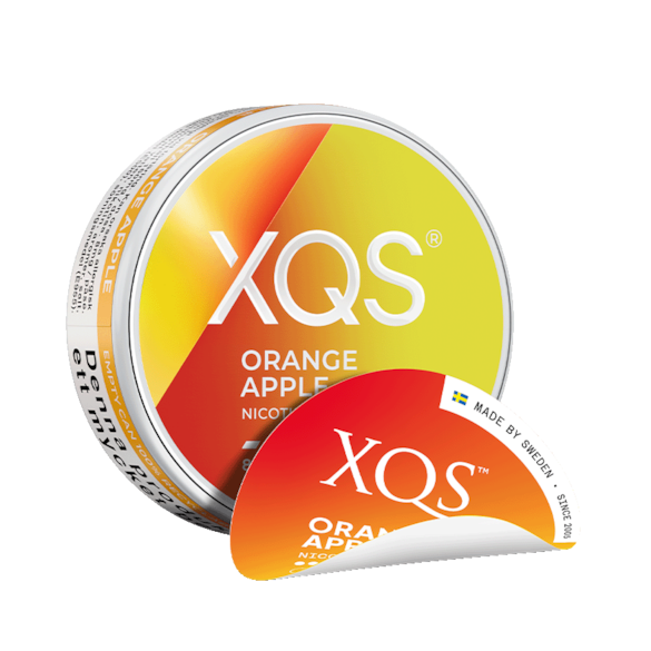 XQS Orange Apple Slim Strong Nicotine Pouches