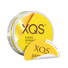 XQS Dark Banana Slim Strong Nicotine Pouches