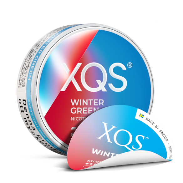 XQS Wintergreen Slim Stark Nicotine Pouches