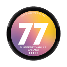77 Nicotine Pouches Blueberry Vanilla Banana 3