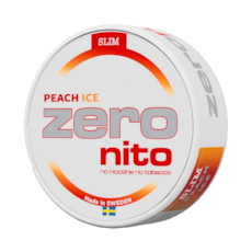 Zeronito Peach Ice Slim Nicotine Free Pouches