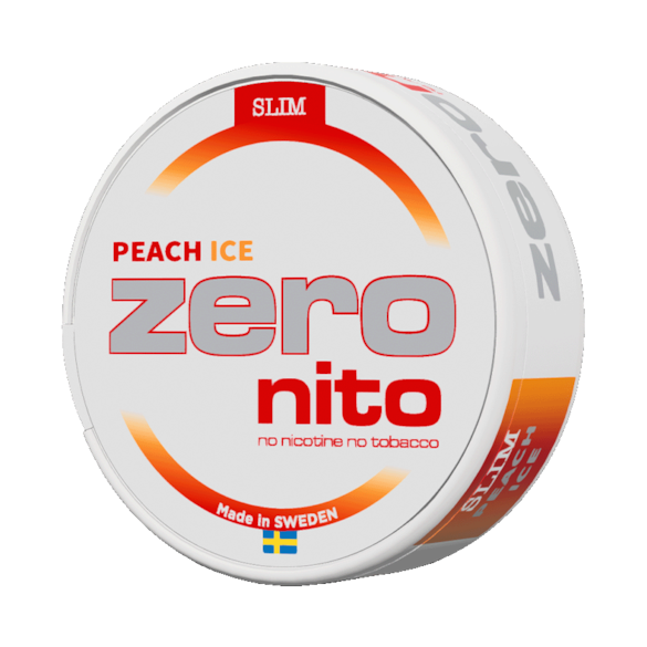 Zeronito Peach Ice Slim Nicotine Free Pouches