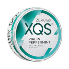 XQS Virgin Peppermint Nicotine Free Pouches