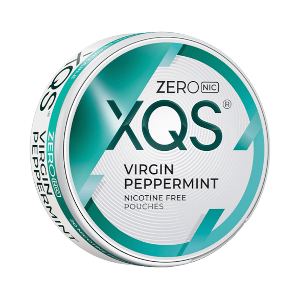 XQS Virgin Peppermint Nicotine Free Pouches