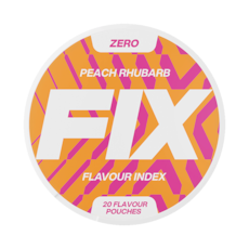 FIX Zero Peach Rhubarb Nikotinfrei