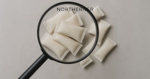 magnifying glass nicotine pouches
