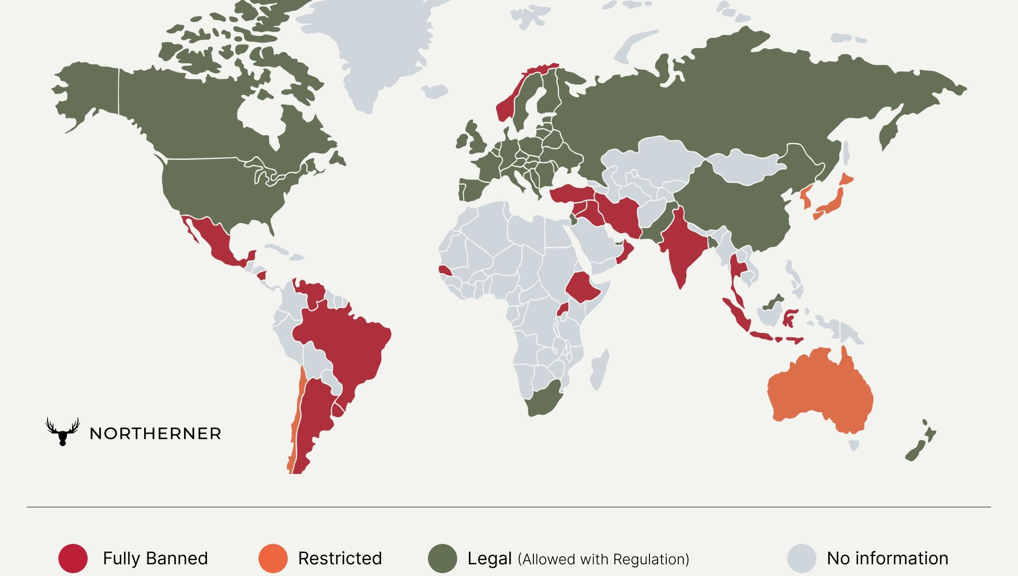 Global vaping laws and restrictions