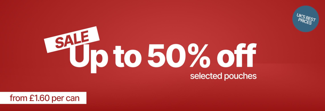 Up to 50% off selected lines