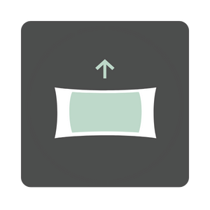 Step 2: Position the pouch under your lip