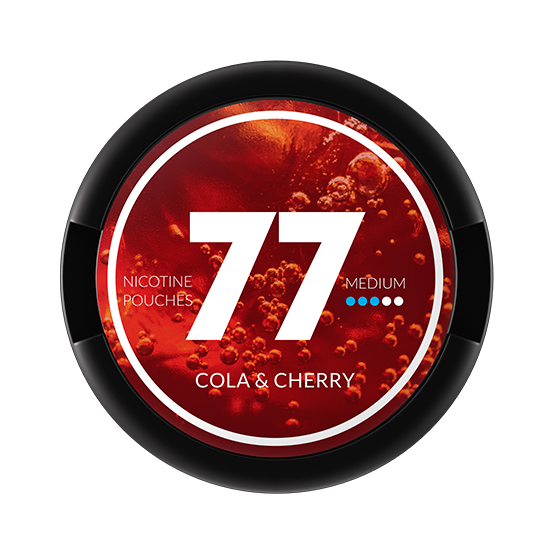 77 Nicotine Pouches Cola & Cherry