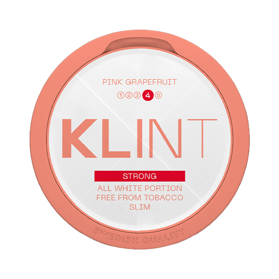 Klint Pink Grapefruit Slim Extra Strong Nicotine Pouches