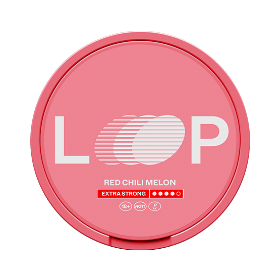 Loop Red Chili Melon Slim Extra Strong Nicotine Pouches