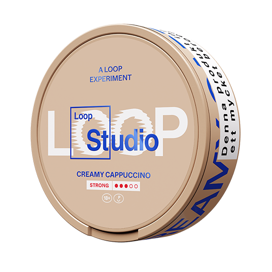 Loop Creamy Cappuccino Strong Nicotine Pouches