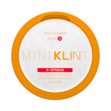 Klint Mini Spicy Ginger X-Strong Nicotine Pouches