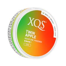 XQS Twin Apple Slim All White Nicotine Pouches