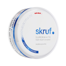 Skruf Superwhite Crystal Fresh Extra Strong