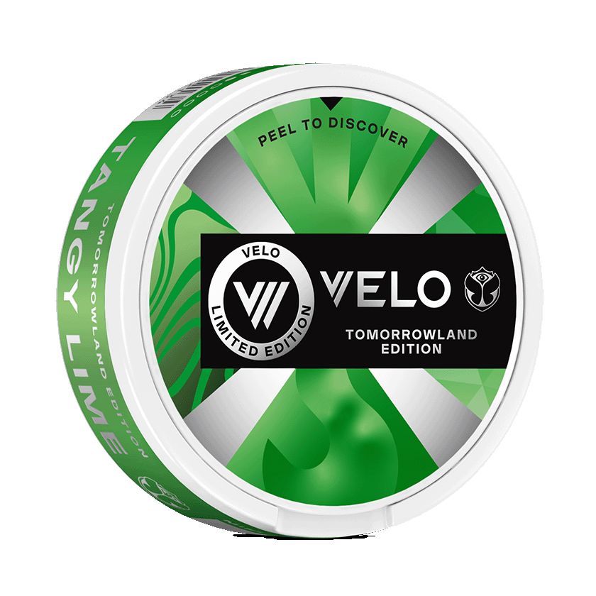 Velo Tomorrowland Edition Tangy Lime ✓ From £2.49 ✓ Fast Shipping