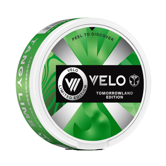 Velo Tomorrowland Edition Tangy Lime ✓ From £1.99 ✓ Fast Shipping