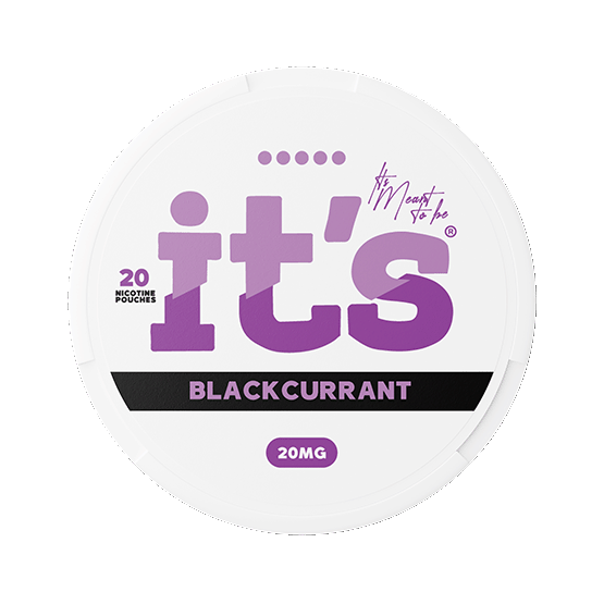 It's Black Currant 20mg
