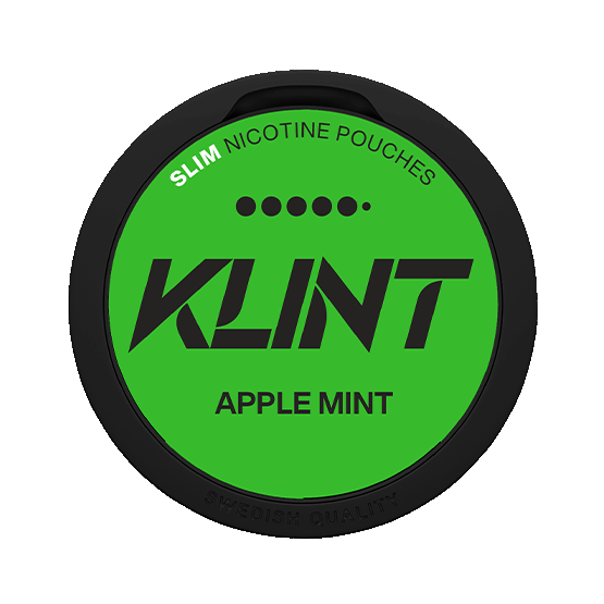 Klint Apple Mint Slim X-Strong Nicotine Pouches