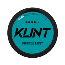 Klint Freeze Mint Slim Extra Strong Nicotine Pouches