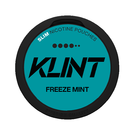 Klint Freeze Mint Slim Extra Strong Nicotine Pouches