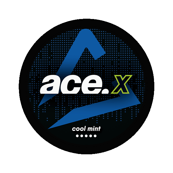 Ace X Cool Mint Slim Strong Nicotine Pouches