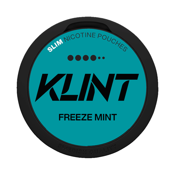 Klint Freeze Mint Slim Extra Strong Nicotine Pouches