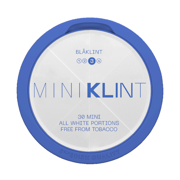 Klint Mini Blåklint Strong Nicotine Pouches