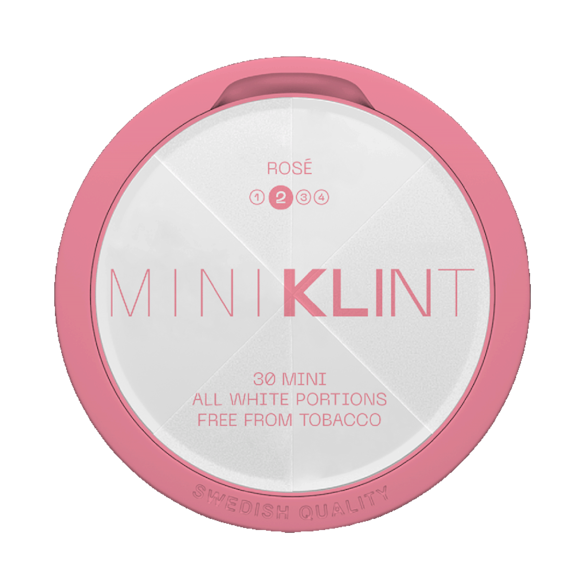 Klint Mini Rosé Normal Nicotine Pouches