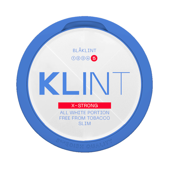Klint Blåklint Slim X-Strong Nicotine Pouches