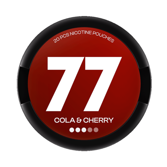 77 Nicotine Pouches Cola & Cherry
