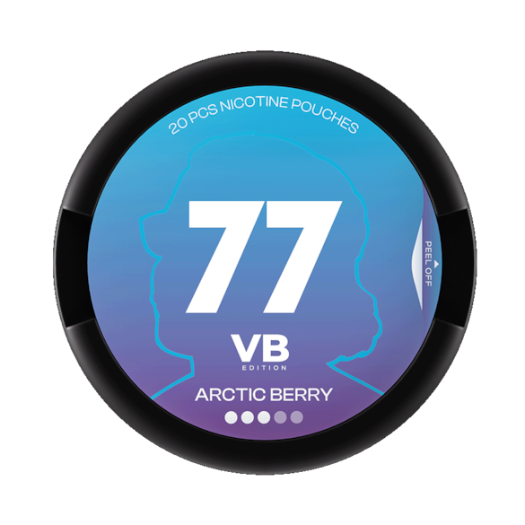 77 Nicotine Pouches VB Edition Arctic Berry