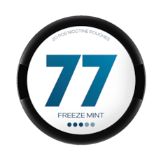 77 Nicotine Pouches Freeze Mint S3